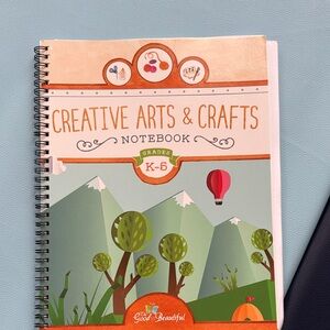 Creative Arts & Crafts Notebook